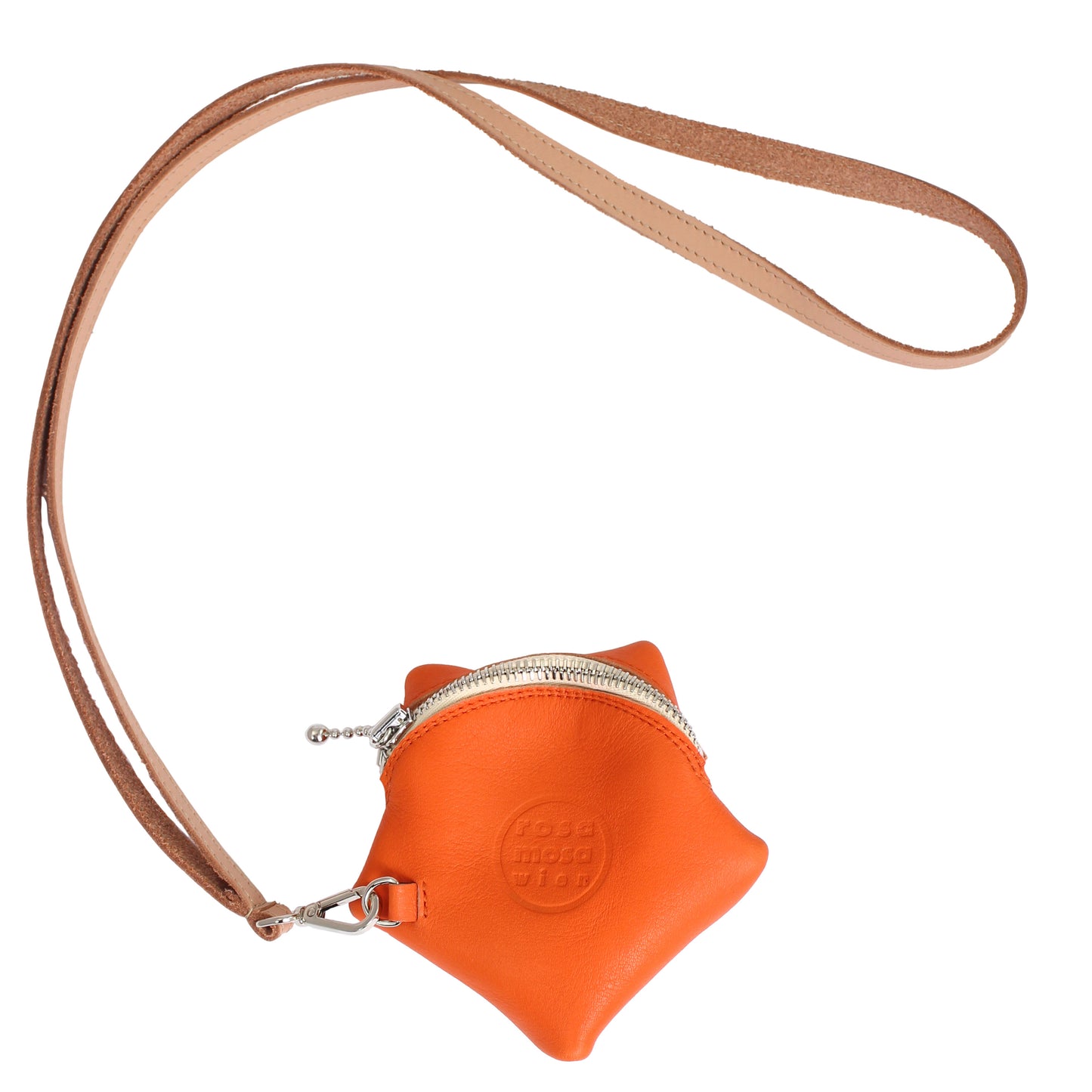 KAISERSEMMEL Leather Coincase Wallet + Deep Orange
