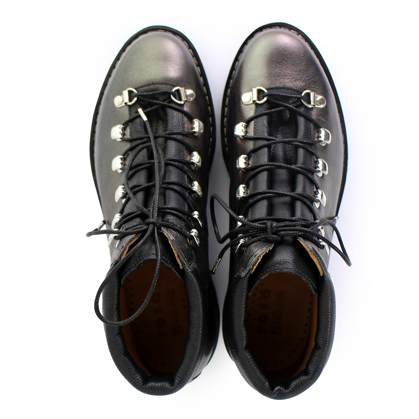 Rosa Mosa Similaun dark metallic leather hiking welted boot