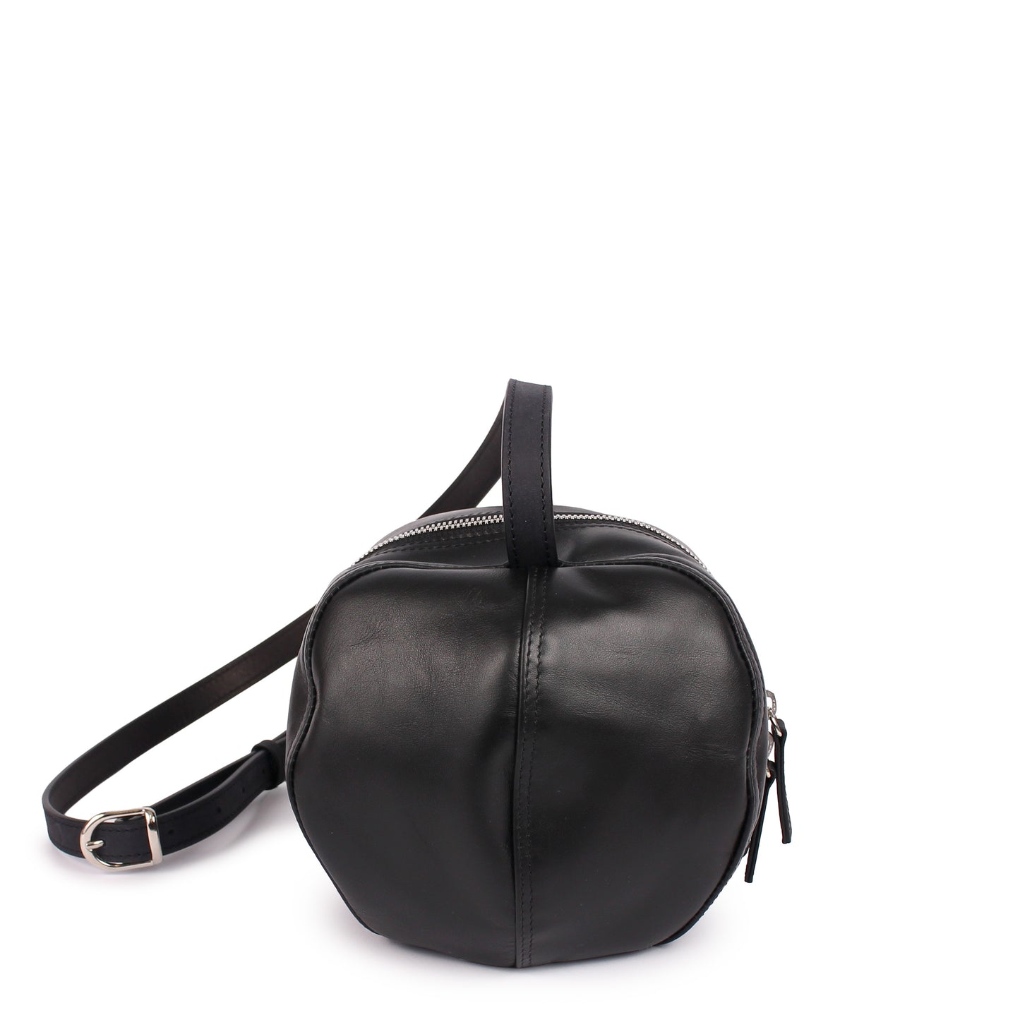 HELMET BAG SMALL + Leather Cross Mini Bag + All Black