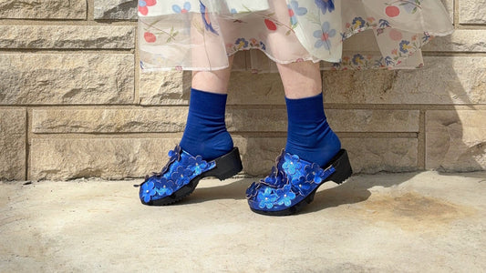 LIMITED PANTO FIORE COBALT with our friend SHOKO!