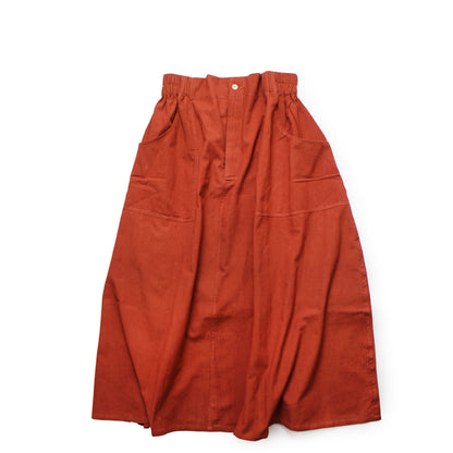 AJAY SKIRT + Eco dye Cotton Skirts+ Brick Red