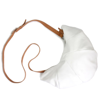 rosamosa croissant white big bag