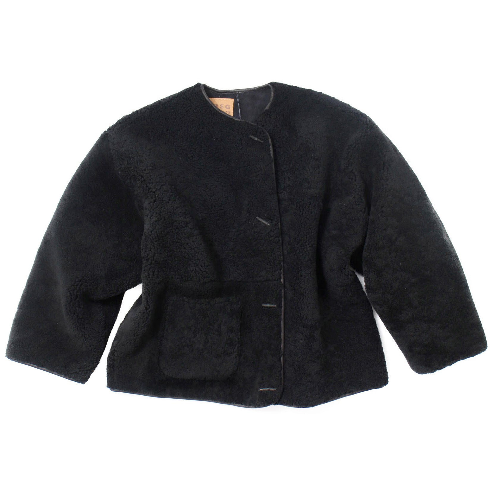 Jacket METEOR + Reversible Shearling Jacket + Black