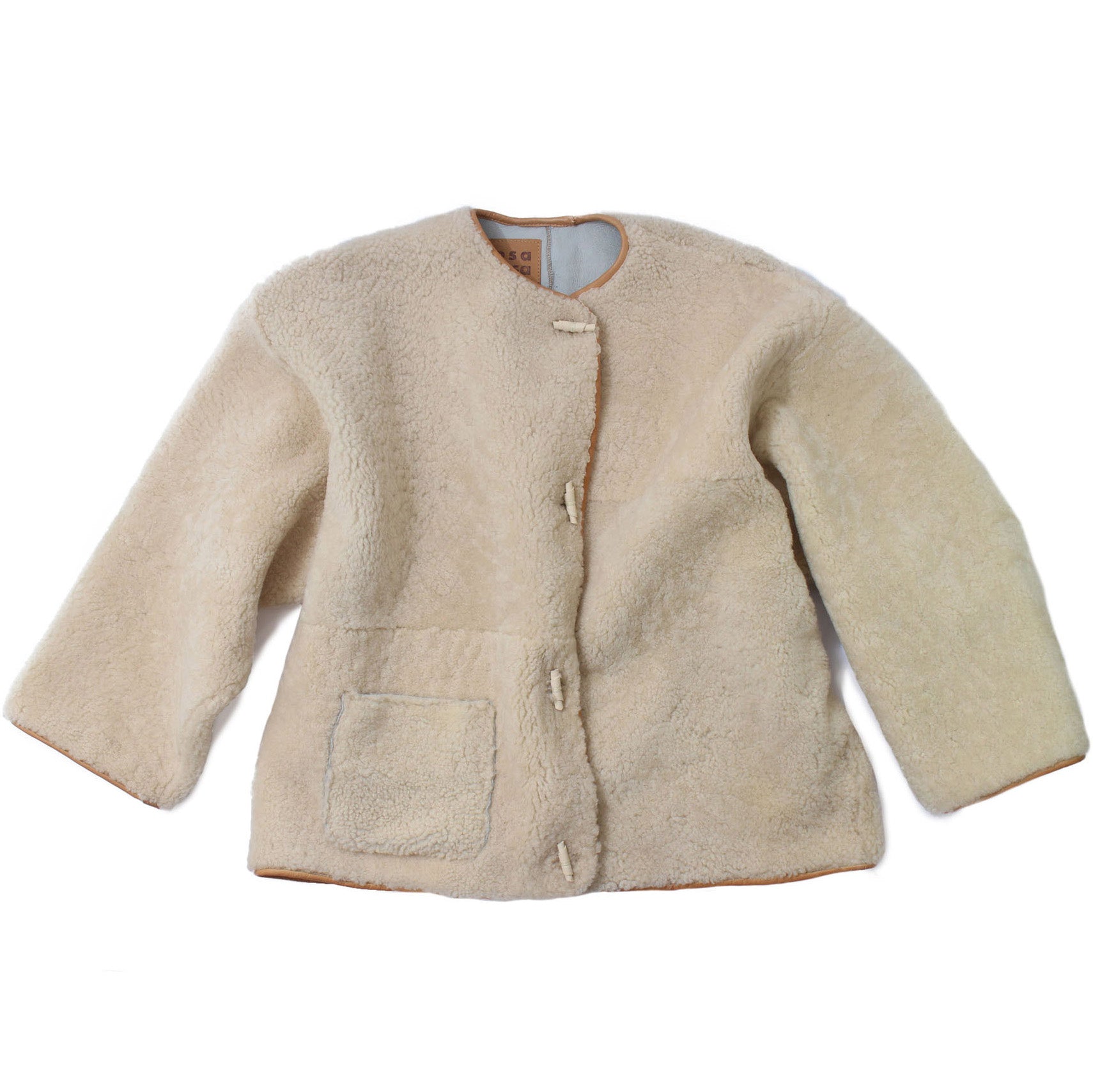 Jacket METEOR + Reversible Shearling Jacket + Natural