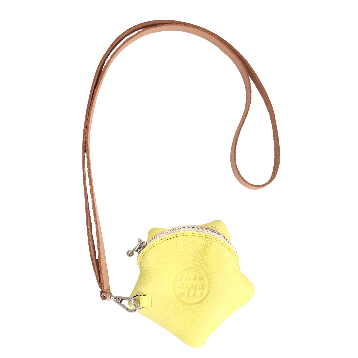 KAISERSEMMEL Leather Coincase Wallet  + Lemon