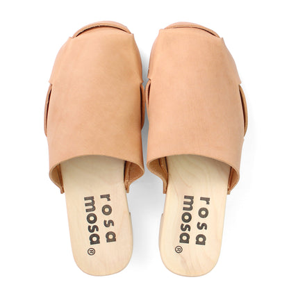 ROCCO NOMAD SIMPLE + Leather Clog + Cammello
