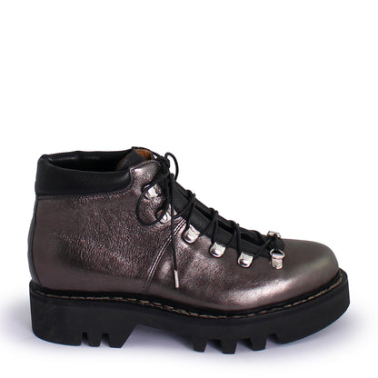 Rosa Mosa Similaun dark metallic leather hiking welted boot