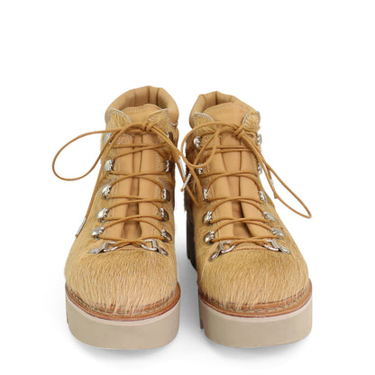 Similaun Boots Mucca + Norwegian Welted Lace-up Boots + Champagne natural cow leather