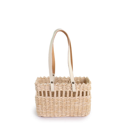 VALERIA SHOPPER BAG mini + Cornleaf Mini Bag + Off White