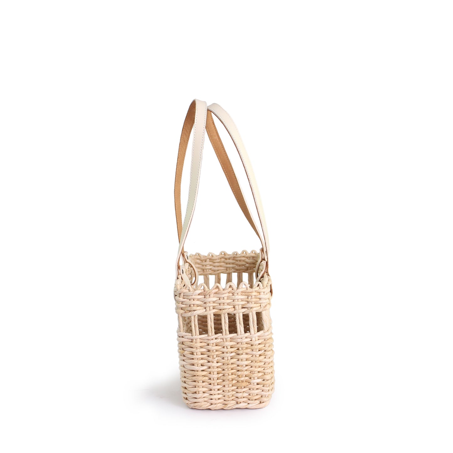 VALERIA SHOPPER BAG mini + Cornleaf Mini Bag + Off White