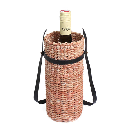 VALERIA Cornleaf Bottle Bag + Red Black