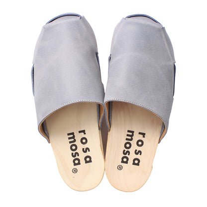 DONAU SIMPLE + Leather Clogs + Lavande