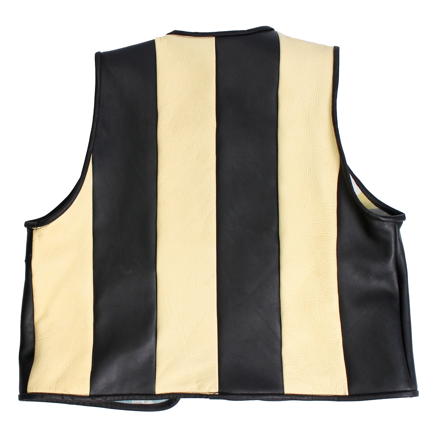 Gilet Vest ERIS Leather + Reversible Leather Vest + Black Deer