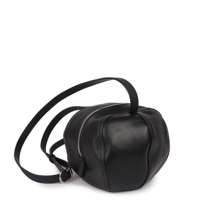 HELMET BAG SMALL + Leather Cross Mini Bag + All Black