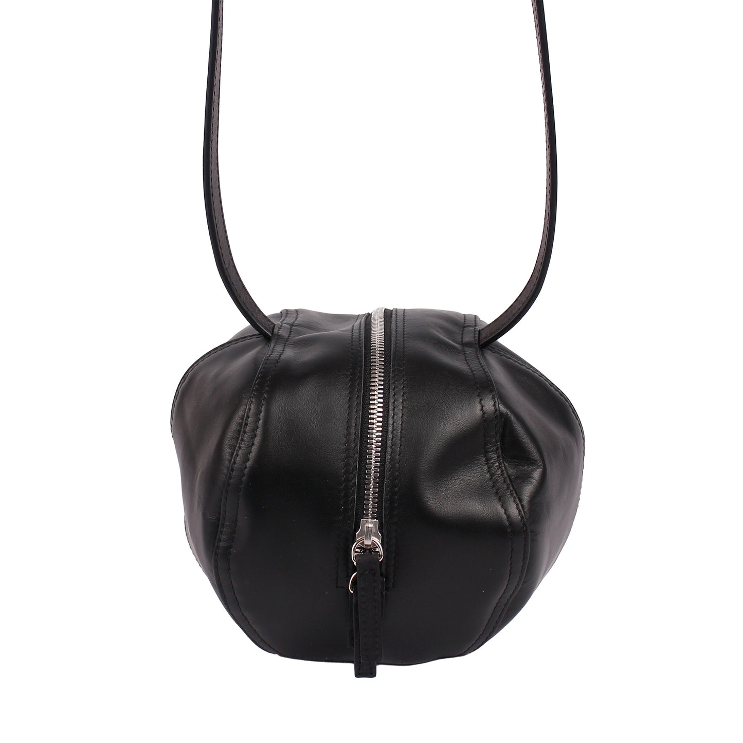HELMET BAG SMALL + Leather Cross Mini Bag + All Black