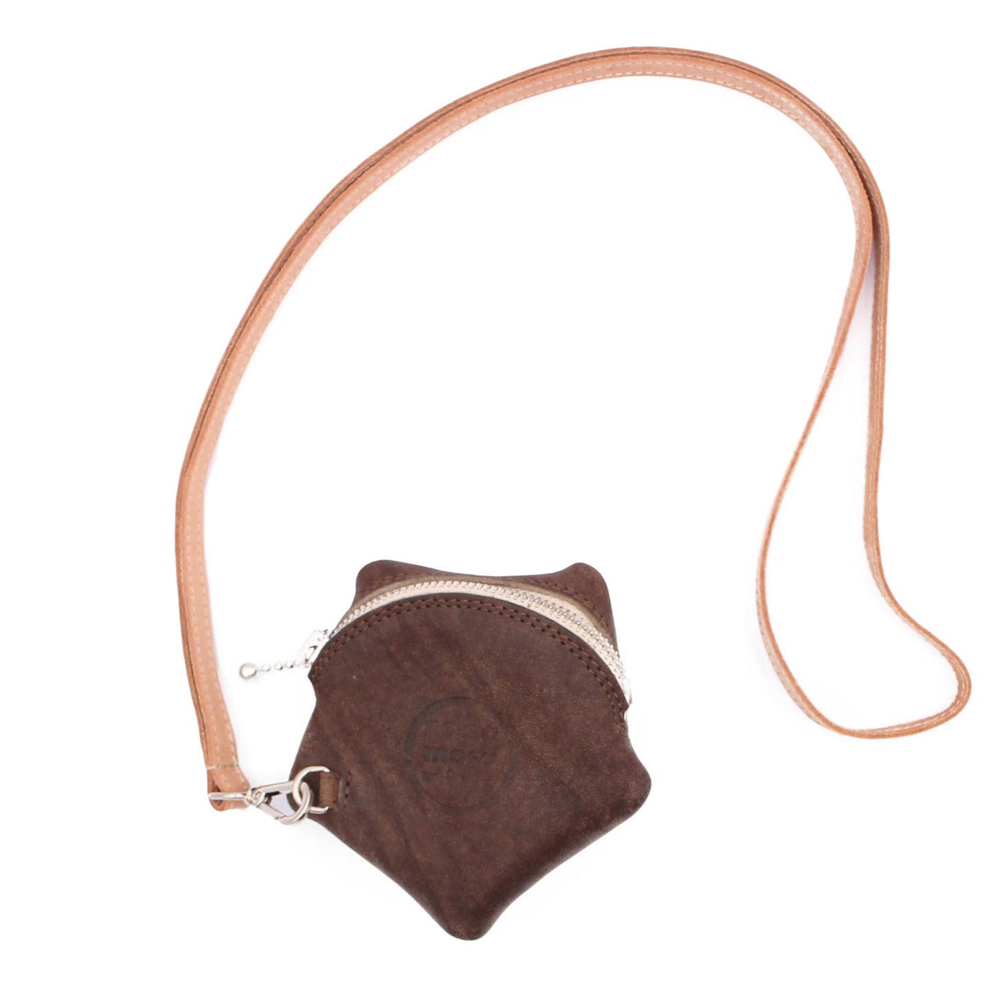KAISERSEMMEL Leather Concase Wallet Brown