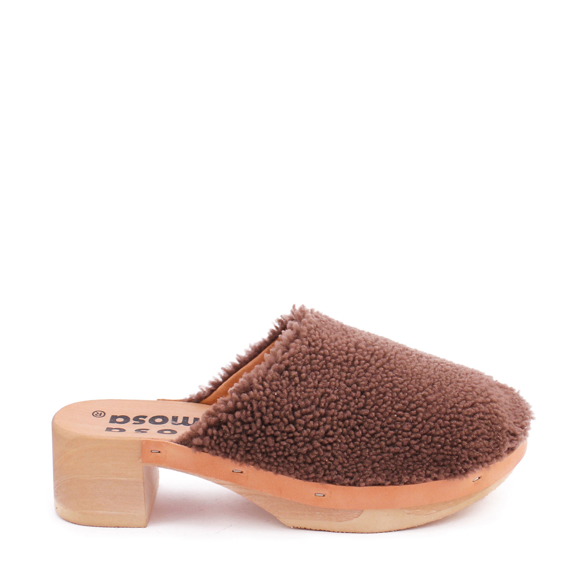 ROCCO CURLY + Shearling Clogs + Teddy