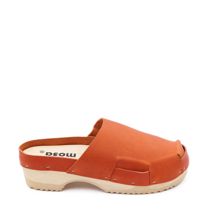 DONAU + Leather Clogs + Fieno