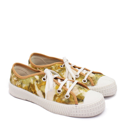 MILAN CANVAS + Low Canvas Sneakers + Eco Print All Camou